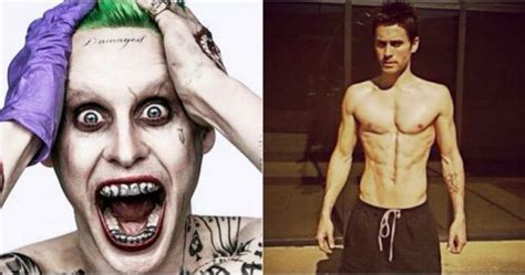 Jared Leto says two things have kept him shredded。